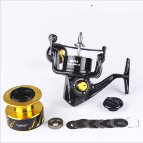 Metal Boat Fishing Wheel Spinning  Trolling (Option: CW4000 high speed ratio)