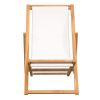 Folding Beach Chair Solid Teak Wood