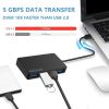 Type-C 3.0 Or USB 3.0 Gigabit Ethernet 1000Mbps Network Adapter For Windows PC Mac