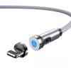Magnetic Charging Cable; 540Â¬âˆž Rotation Magnetic Charging Cable; 3-In-1 Magnetic Phone Charger ; Charging Cable USB Magnet Charging Cable For IPhone/M
