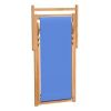 Folding Beach Chair Solid Teak Wood