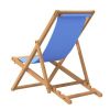 Folding Beach Chair Solid Teak Wood