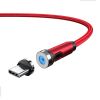 Magnetic Charging Cable; 540Â¬âˆž Rotation Magnetic Charging Cable; 3-In-1 Magnetic Phone Charger ; Charging Cable USB Magnet Charging Cable For IPhone/M