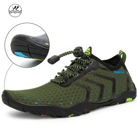 Light And Portable Beach Wading Shoes (Option: Green-44)